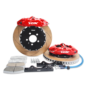 Nueva pinza de freno de 4 pistones 9200 para <span class=keywords><strong>Honda</strong></span> <span class=keywords><strong>Civic</strong></span>, Accord, BMW E39, F30, Golf MK7, Geely. Compatible con todas las llantas de 17 pulgadas. - Product Image 1
