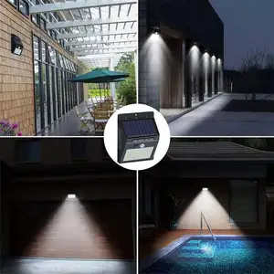 30 LED 태양 램프 방수 야외 벽 보안 모션 PIR 센서 Led 태양 벽 빛 정원 통로