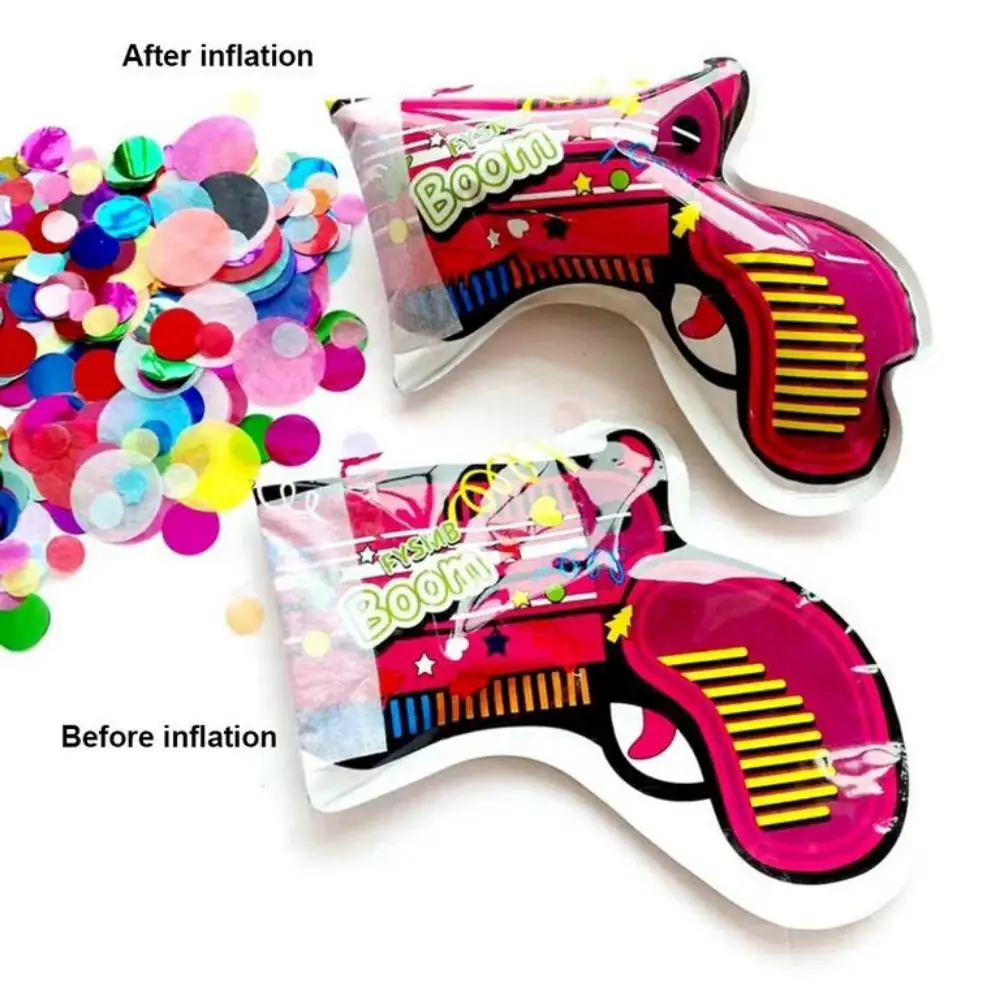 Gran oferta bomba de confeti para fiestas de cumpleaños Silverster y bodas carnaval fiesta de cumpleaños Popper Confetti Shooter