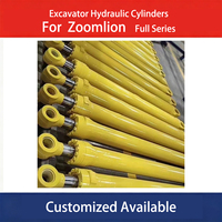 Cylindre hydraulique de haute qualité pour Zoomlion ZE55 60 75 80 135 150 205 245 330 360 480 520 550, ensemble de bras de flèche et de tige de godet