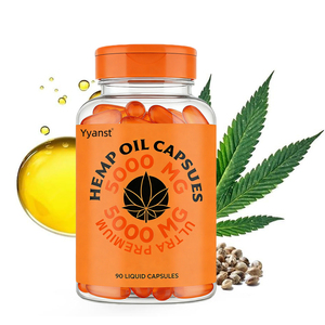 Huile à base de plantes de haute qualité pour le blanchiment de la peau, soutien à la santé des os et des articulations, capsules de gel mou à l'oméga-3, emballage personnalisé, adulte - Product Image 1