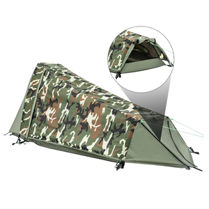 Tente de camping double et simple, grande capacité, pour la randonnée en plein air, la plage, l'alpinisme, camouflage, montage facile, tente durable - Product Image 3