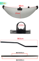 Stabilisateur de cardan en PVC 500D, pour kayak et bateau, déclencheur de canne à pêche