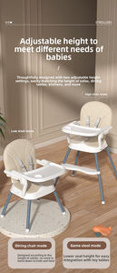 Silla Alta Plegable y Portátil para Bebés Summer Infants, con Altura Ajustable, Capacidad de Carga de 33 lb, Diseño Seguro y Cómodo para Niños - Product Image 2