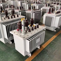 Transformateur de distribution immergé dans l'huile 35 kV 100-1600 kVA S11/S13 Triphasé Bobinage Cuivre/Aluminium Tension Personnalisée