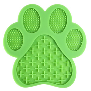 Tapis à lécher en silicone pour animaux de compagnie en forme de tête de chien, créatif, mural, pour l'entraînement canin - Product Image 3