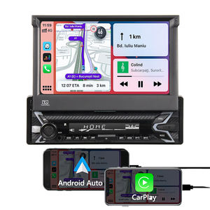 Autoradio universel 1 Din avec écran tactile capacitif de 7 pouces, lecteur MP5 avec CarPlay et Android Auto - Product Image 4