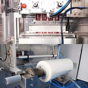 Machine d'emballage entièrement automatique à 4 voies pour sachets de ketchup liquide, machine d'emballage pour pâte de tomate - Product Image 4