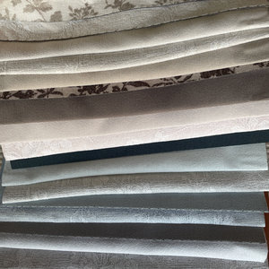 Rideaux occultants de haute qualité en tissu de <span class=keywords><strong>lin</strong></span> uni texturé, aspect <span class=keywords><strong>lin</strong></span>, qualité supérieure, pour fenêtres - Product Image 2