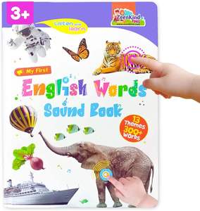 หนังสือภาพสำหรับเด็กก่อนวัยเรียนแบบไม่ใช้ปากกา |   หนังสือเสียง<span class=keywords><strong>คำ</strong></span><span class=keywords><strong>ศัพท์</strong></span><span class=keywords><strong>ภาษา</strong></span>อังกฤษแบบอินเทอร์แอคทีฟสำหรับเด็ก พร้อมโหมดถามตอบ |   ปรับแต่งได้ตามความต้องการของผู้ผลิต (OEM) - Product Image 4