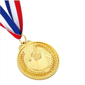 Trofeo y medallas deportivas de tenis de mesa, fabricante personalizado, en blanco - Product Image 6