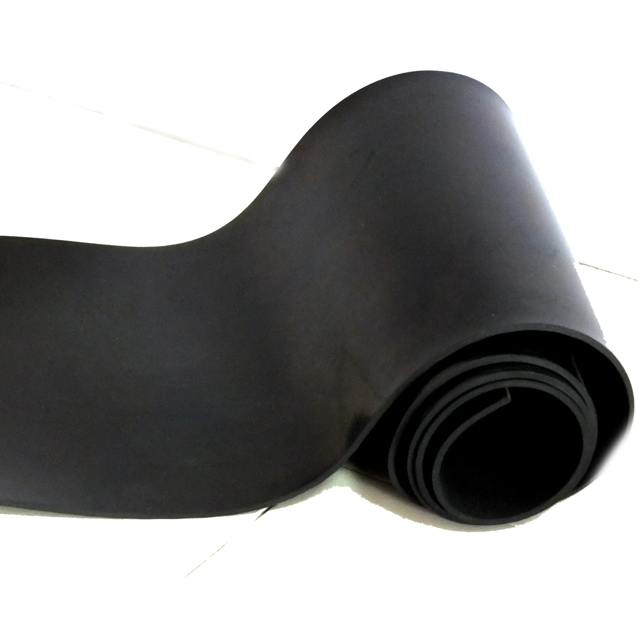 Customizedwholesale industriale ammortizzante tappetini di colore nero diaframma Neoprene Sbr Fkm Nbr Epdm foglio di gomma siliconica