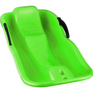 Conditions de neige Corde à tirer flexible et poignées Toboggan Hiver Desert Prairie Traîneau à neige en plastique - Product Image 5