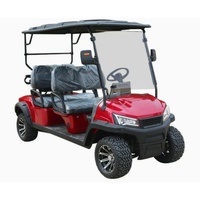 Voiturette de golf électrique 6 places, prix compétitif, voiturettes de golf électriques chinoises à vendre, voiturettes de golf 2, 4 ou 6 places avec écran tactile