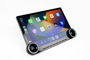 13.1 pollici 2K autoradio per <span class=keywords><strong>lettore</strong></span> <span class=keywords><strong>DVD</strong></span> universale <span class=keywords><strong>con</strong></span> Carplay & Android 2K schermo Touch <span class=keywords><strong>Stereo</strong></span> diamante schermo doppio manopole - Product Image 3