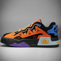 Baskets montantes de luxe pour hommes Mocassins mode respirants Chaussures de course à lacets pour hommes