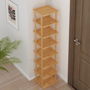 Simple Multi Tier <b>Shoe</b> Rack For Entryway Home Dorm <b>Space</b> <b>Saving</b> Freestanding Indoor <b>Storage</b> Organizer With Dust Proof Design - Product Image 4