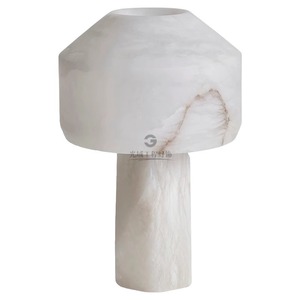 Marble Table <b>Lamp</b> H430mm 290mm <b>Led</b> <b>Light</b> Source E27 Switch Control Study Room Lighting - Product Image 5