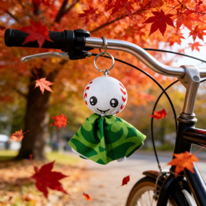 Colgante Teru <span class=keywords><strong>Bozu</strong></span> Hecho a Mano de Poliéster con Impresión por Sublimación de Color Personalizado OEM, Estilo Japonés Tradicional y Moderno - Product Image 5
