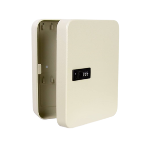 Sơn tĩnh điện kim loại chính Tủ kết hợp khóa treo tường <span class=keywords><strong>Key</strong></span> an toàn hộp với Số móc - Product Image 4