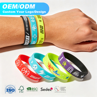 Pulseras de Goma Personalizadas con su Propio Logotipo, Ecológicas y Resistentes a la Deformación