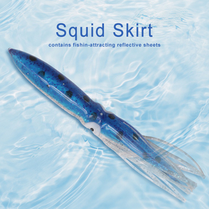 สีใหม่6in กระโปรงปลาหมึก16ซม. Trolling Trolling skirt สำหรับ Trolling Trolling Lure Trolling Lure tuna Marlin <span class=keywords><strong>Mahi</strong></span> - Product Image 4
