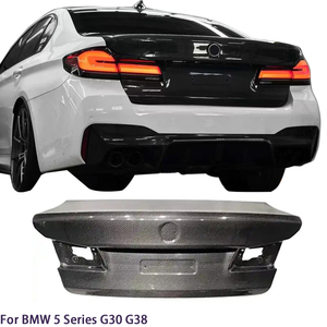 Tapa de Maletero Trasera de Fibra de Carbono para Serie 5 G30 G38 2017-2023 - Product Image 1