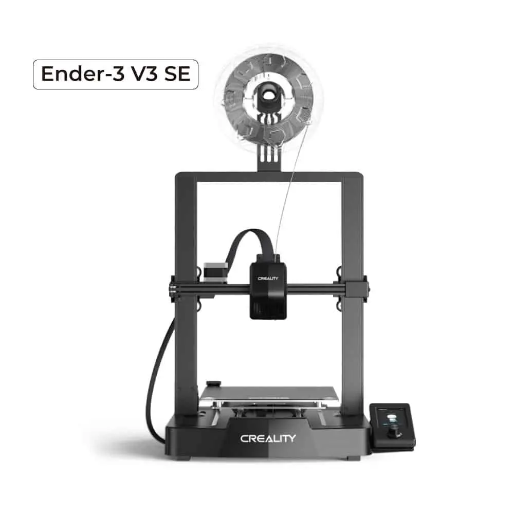 Creality Ender-3 V3 SE Imprimante 3D Sprite Extrusion directe Vitesse d'impression plus rapide 250 mm/S Dual Z-Axis IU Display CR Touch