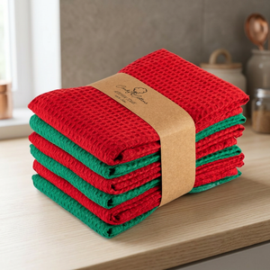 Serviettes de cuisine jetables en coton tissées compressées décoratives, séchage rapide, écologiques, imprimées, qualité supérieure, vente en gros pour importateurs - Product Image 1