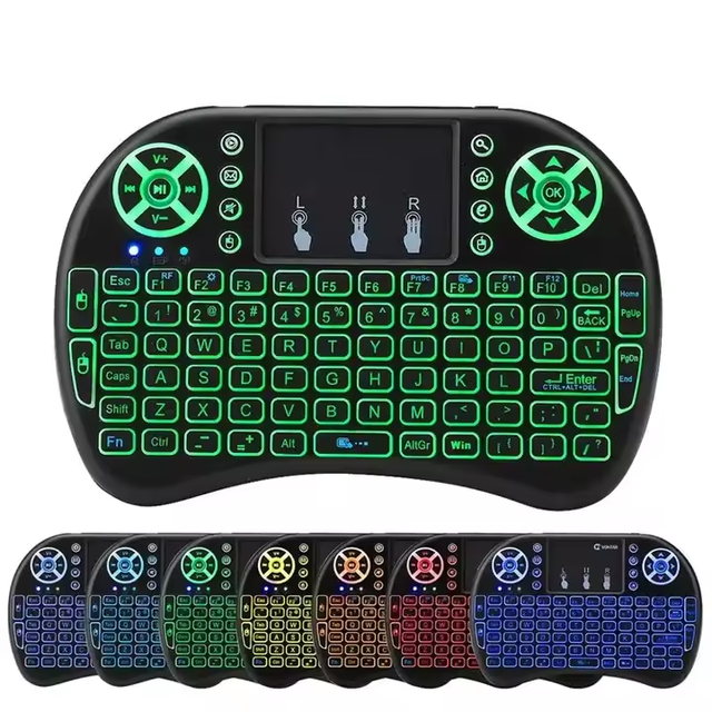 Custom Manufacturer 2.4G Mini Cheap Portable Air Mouse Keyboard for Windows Ios Android