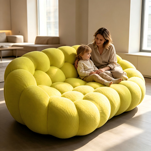 Juego de Sofás de Terciopelo Premium, Sofá Integrado para Sala de Estar, <span class=keywords><strong>Muebles</strong></span> Italianos <span class=keywords><strong>Roche</strong></span> <span class=keywords><strong>Bobois</strong></span> Bubble Hechos a Medida - Product Image 2