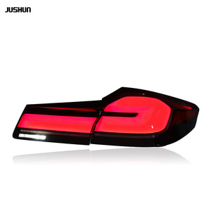 Luces traseras LED Jushun para BMW Serie 5 G30 2018 2020, estilo ahumado LCI, actualización 12V - Product Image 3