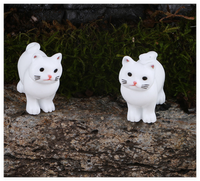 Sammler figur Garten Ornament Geschenk 3D Tier Statue Kuh Figur Harz Miniatur so tun, als würde Spielzeug Spielzeug chinesischen Spielzeug hersteller spielen