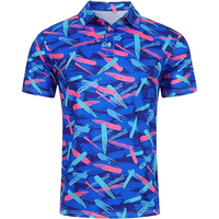 Polo imprimé personnalisé pour hommes, logo, vêtements de golf de haute qualité, t-shirt de golf personnalisé, polo de golf