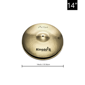 Venta Caliente: Set <span class=keywords><strong>de</strong></span> Platillos Artesanales B20 Serie Artist Bright <span class=keywords><strong>de</strong></span> 14" Hi-Hat/16" Crash/18" Crash/20" Ride (5 Piezas) para <span class=keywords><strong>Música</strong></span> <span class=keywords><strong>Pop</strong></span> - Product Image 2
