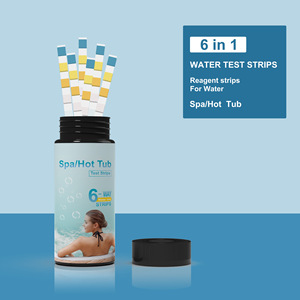 Bandelettes de test d'eau Wancheng pour piscine, 50 unités, kit de test de qualité de l'eau pour spa et bain à remous, 6 paramètres - Product Image 3
