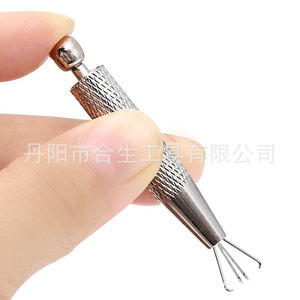 Pince à griffes pour pierres précieuses en alliage de cuivre à quatre griffes pour la réparation de bijoux DIY et les outils d'identification de diamants - Product Image 4