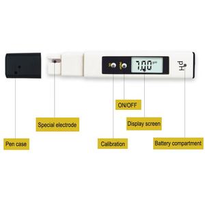 Nouveau <span class=keywords><strong>testeur</strong></span> de qualité de l'eau de <span class=keywords><strong>ph</strong></span>-mètre d'étalonnage <span class=keywords><strong>automatique</strong></span> de haute précision 0.01pH pour <span class=keywords><strong>piscine</strong></span> d'aquarium HD grand écran chiffre - Product Image 5