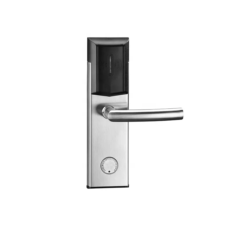 Rfid Card Security Gate System Keyless Safe Electric Electronic Handle Key Door Cylinders Hotel Lock