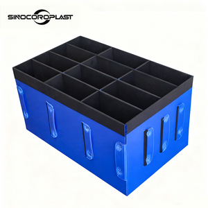 Tùy chỉnh <span class=keywords><strong>PP</strong></span> rỗng bảng chia chống nghiền linh kiện điện tử tách không tiêu chuẩn dày bao bì chèn bảng - Product Image 1