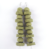 Nourriture pour lapins Timothy Hay Biscuits Lapin Jouet à mâcher Timothy Hay cake TeethToy cobaye Hamster Molaire en bois Collations Bâtonnets friandises