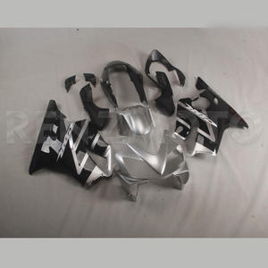 Carenados Negros y Plateados para CBR600F4i, Cubiertas de Plástico ABS Inyectado, Kit de Carenado Inyectado para Honda CBR600F4i 2004-2007 - Product Image 2