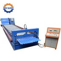 Ligne de production entièrement automatique pour tôles de toiture en zinc et tôles de toiture en acier, machine de formage à froid