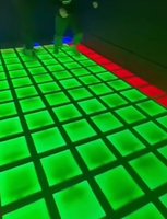 Piste de danse intérieure/extérieure RVB Pixel LED Interactive Motion Sensor Games Pixel Dance Floor