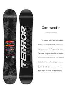 Ensemble de snowboard tout-terrain pour adultes Commander : Équipement de snowboard professionnel pour hommes et femmes. - Product Image 6