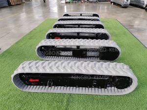 3 tonnellate Mini telaio della pista di gomma per la perforazione mineraria dell'escavatore - Product Image 2