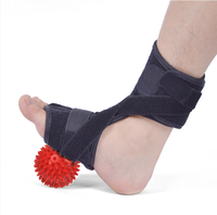 Fasciite plantaire réglable Attelle de nuit Orthèse de soutien de chute de pied pour la protection