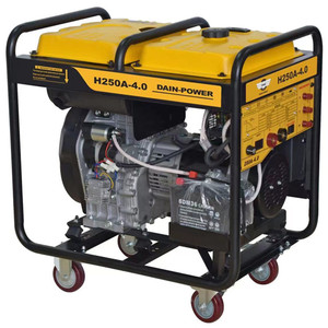 220V 380V 定格電力8KW ディーゼル発電機 溶接発電機セット付き - Product Image 3