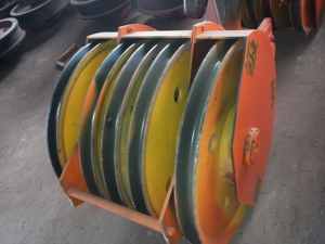 Puleggia in Ghisa di Grande Diametro Personalizzabile Non Standard, Ruota in Metallo per Escavatore di Grande Diametro - Product Image 2