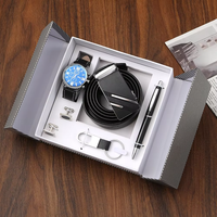 Set Regalo per la Festa del Papà per Amanti della Tecnologia - Caricatore Wireless, Auricolari Bluetooth, Smartwatch, Elettronica per Papà
